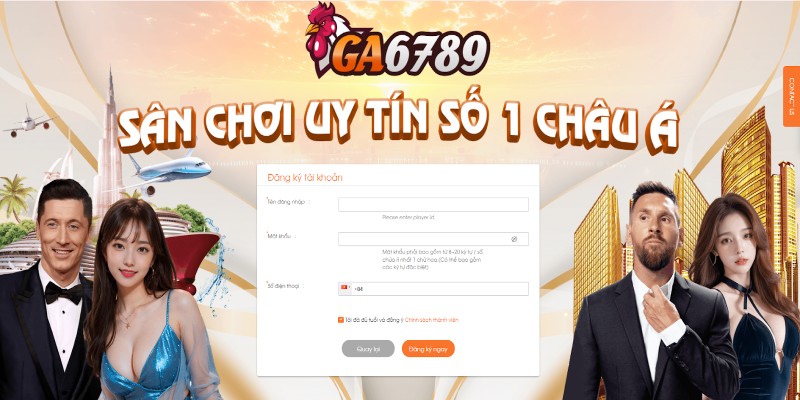 Hướng dẫn đăng ký GA6789 cho từng nền tảng